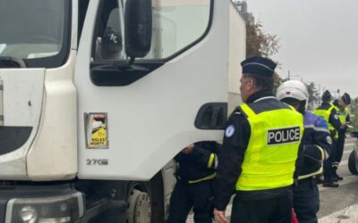 Contrôlé à Melun, le camionneur avoue fumer des joints en conduisant